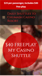 Mobile Screenshot of mycasinoshuttle.com